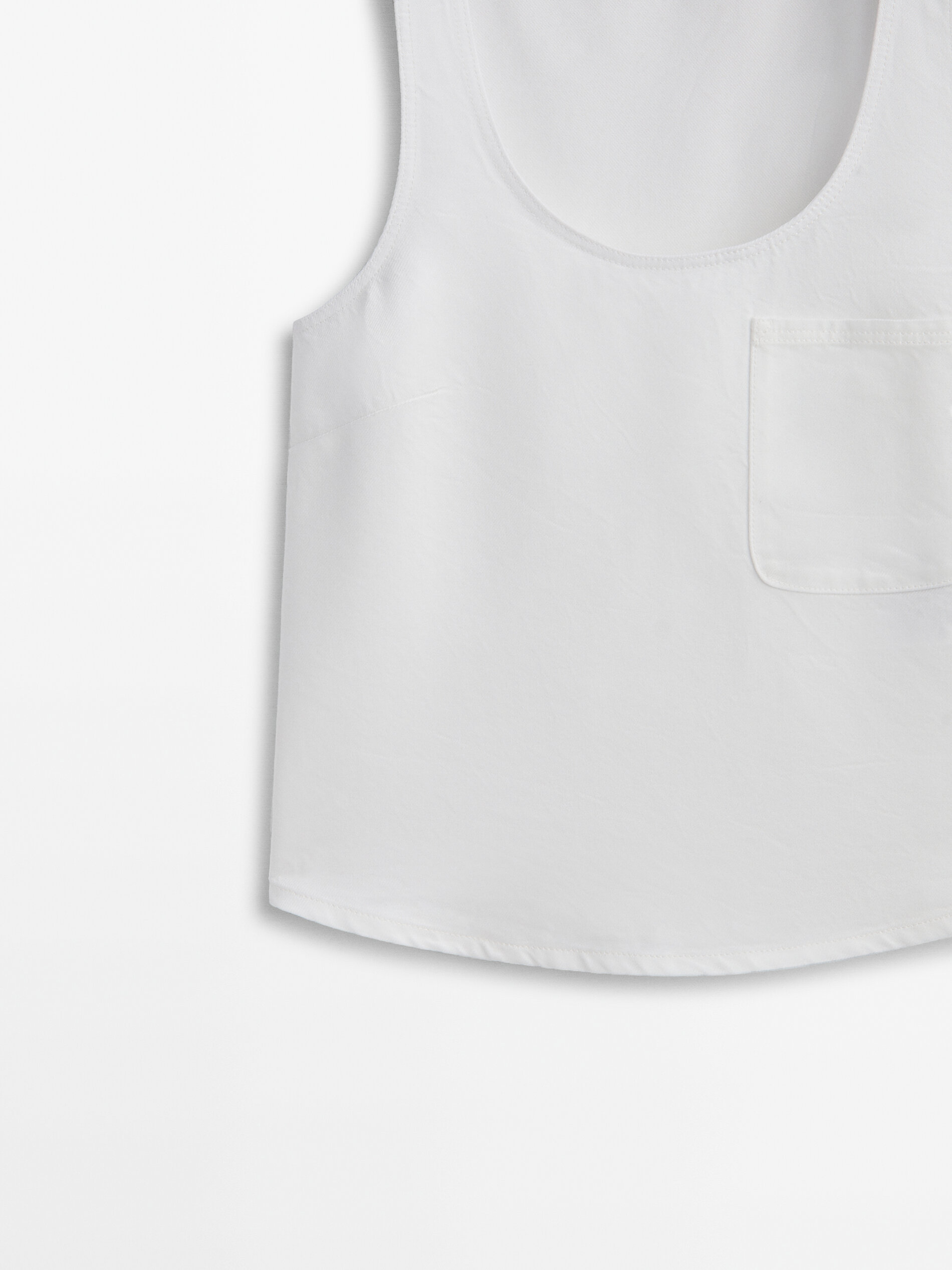 Bolso superior em liocel - RAW
