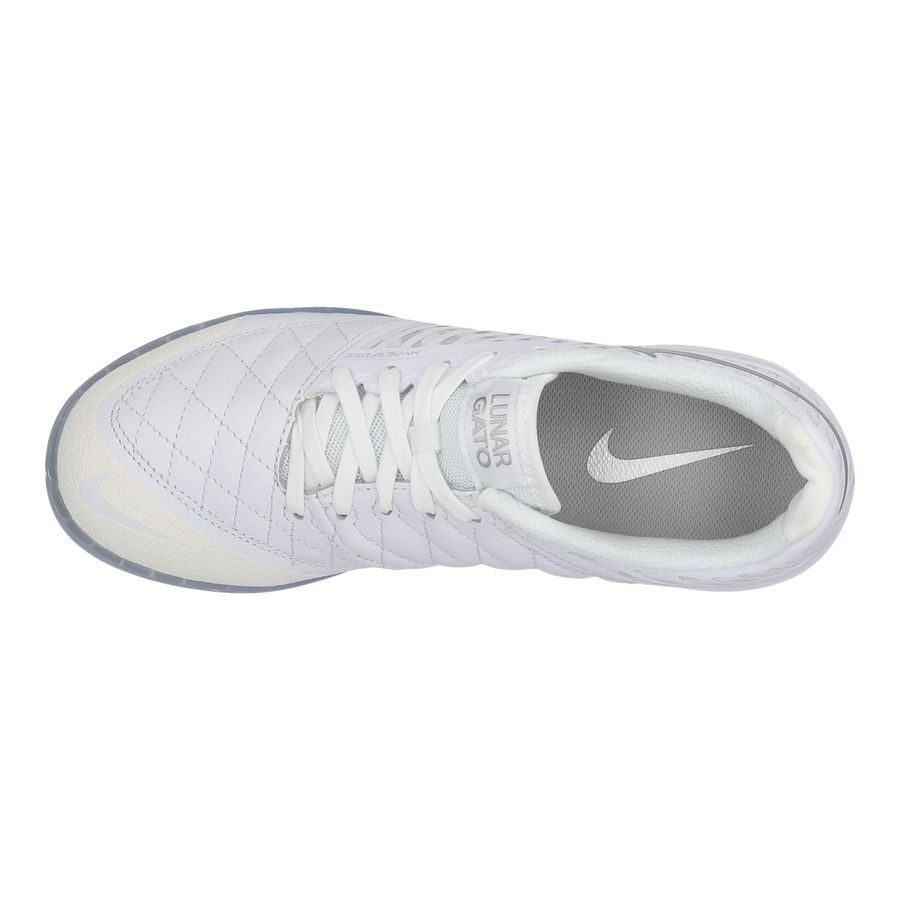 Nike Lunargato II IC Small Sided - Blanc/Chrome