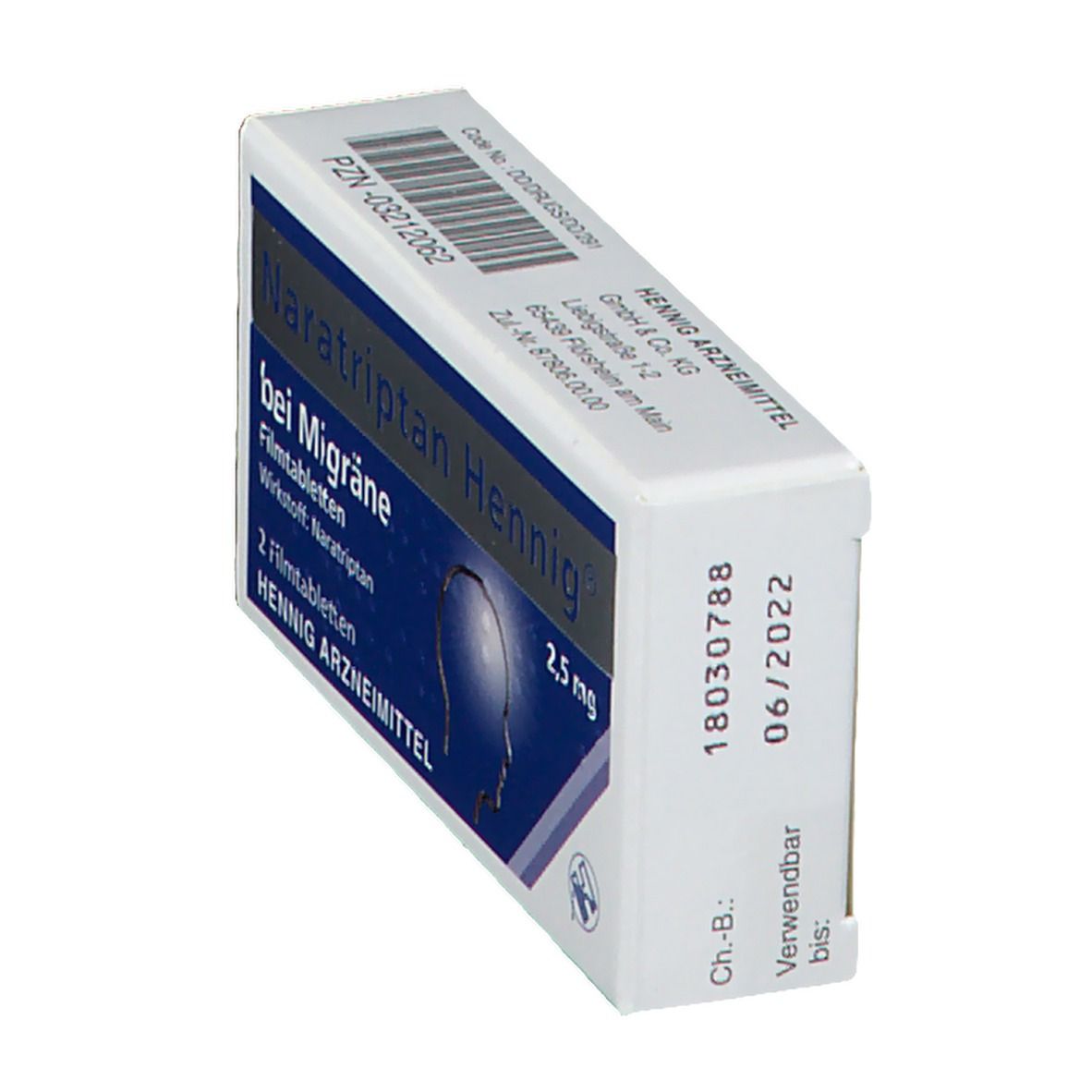 Naratriptan Hennig® 2,5mg bei Migräne