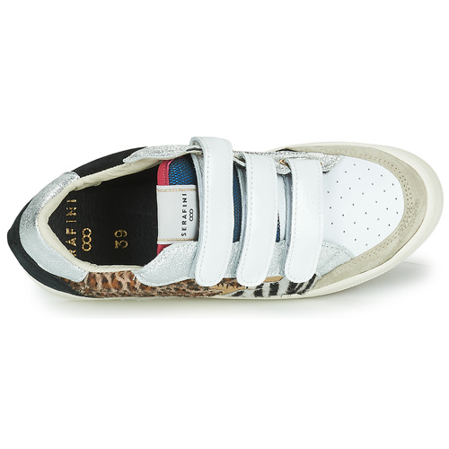 Serafini - SAN DIEGO - Blanc / Argent / Léopard