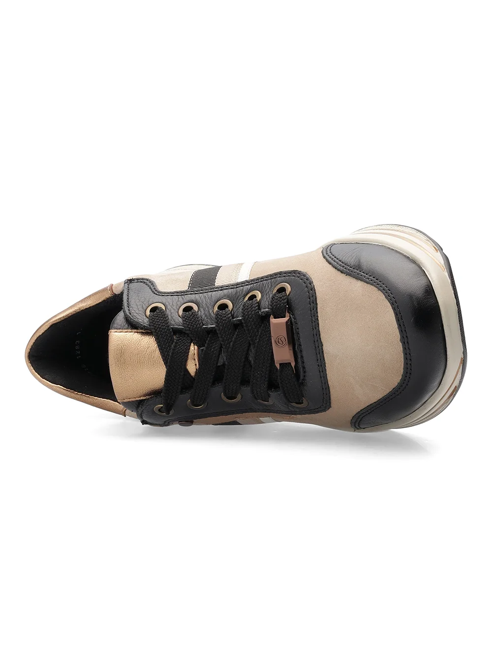 Sneaker Sapporo beige schwarz