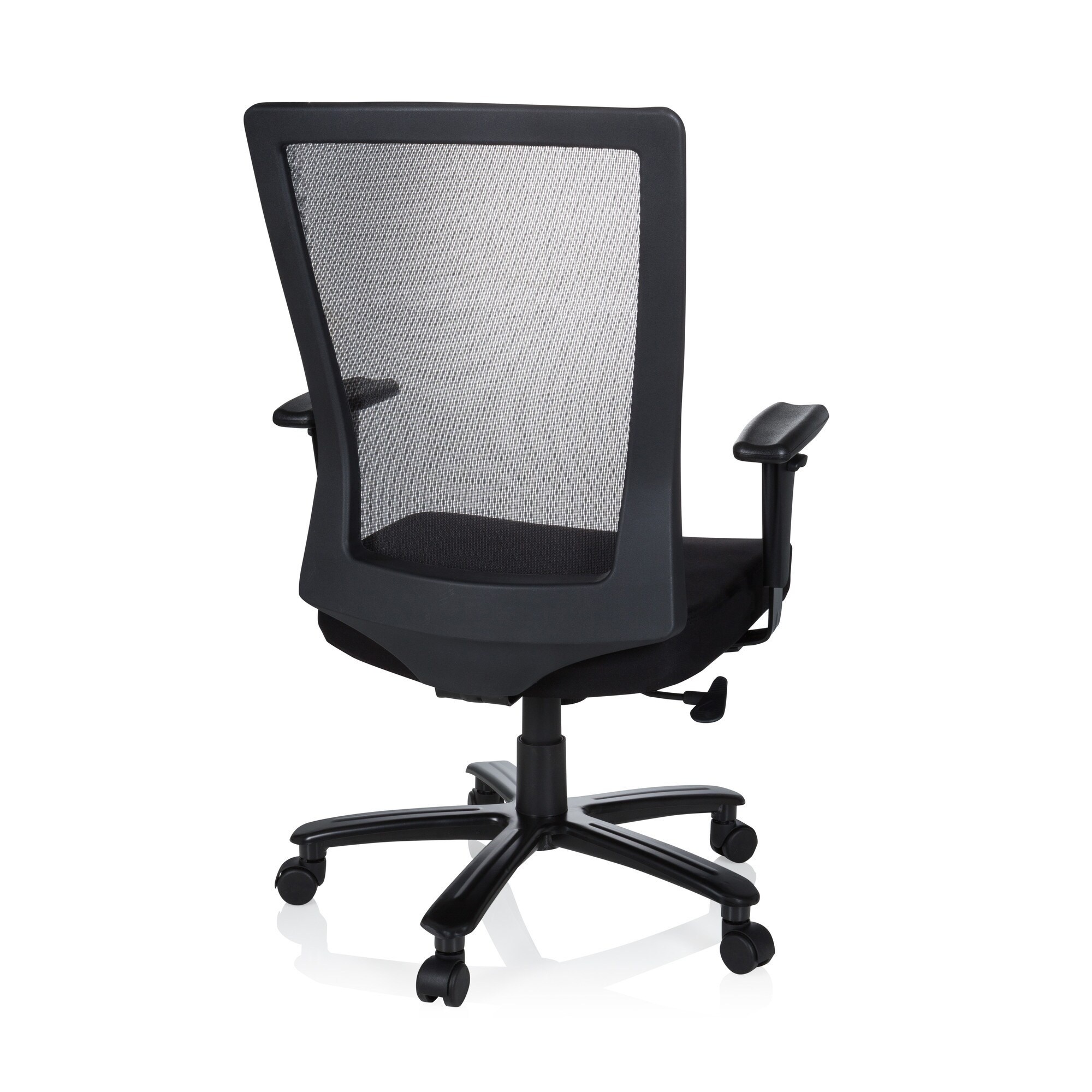XXL Drehstuhl XXL EXTENDER Stoff/Netzstoff mit Armlehnen (höhenverstellbar) hjh OFFICE