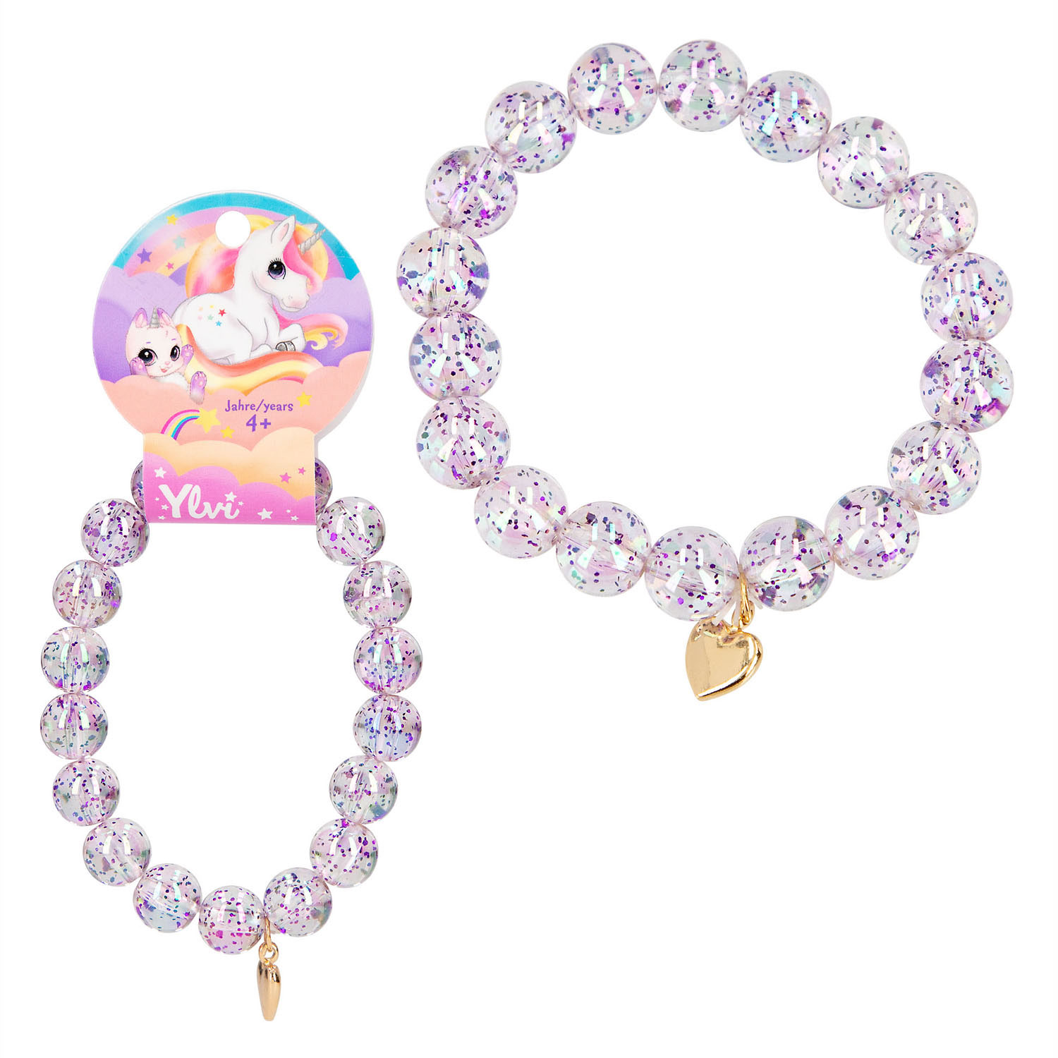 Ylvi Armband Met Glitterkralen