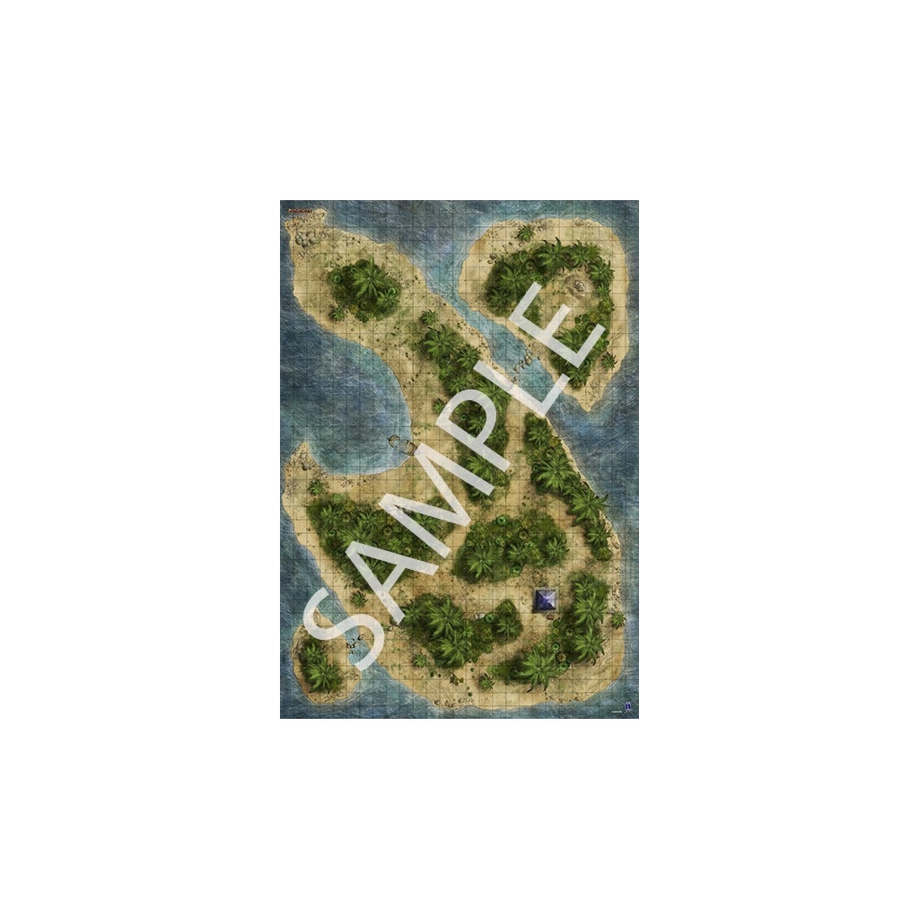 Pathfinder Flip-Mat: Bigger Island