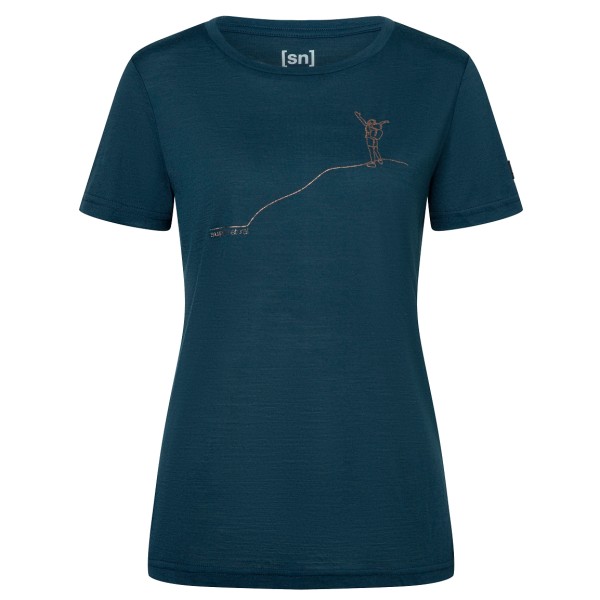 super.natural - Women's Gipfelglück Tee - Haut en mérinos