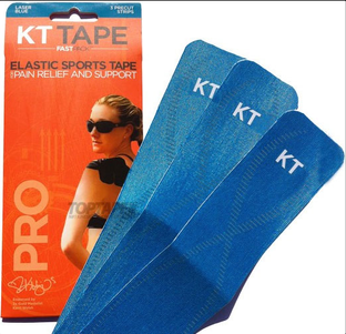 KT Tape Pro Fastpack Elastic Sports Tape Blauw 3ST