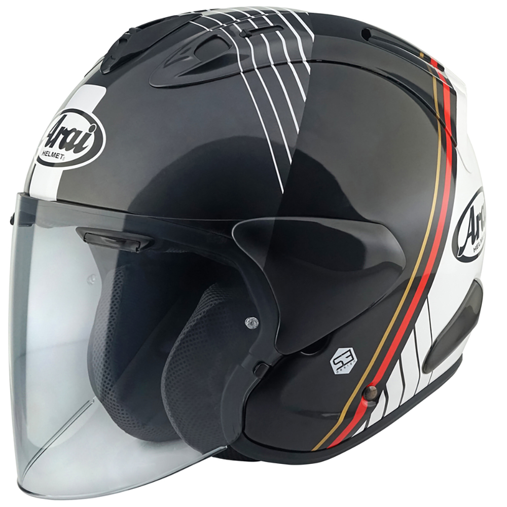 Arai - Casque SZ-R Vas Evo Temu Noir / Blanc / Rouge