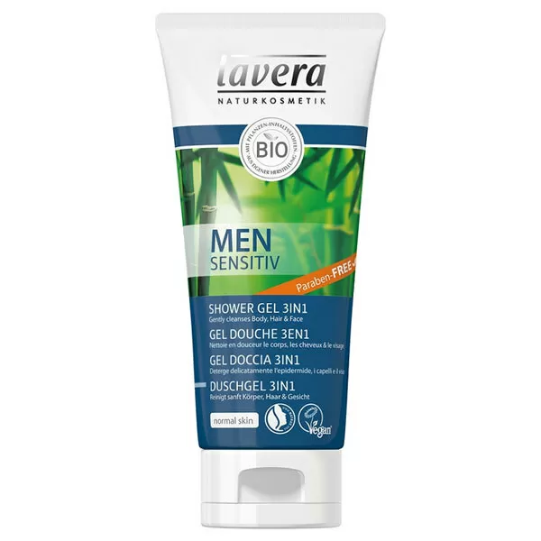 Lavera Men Sensitiv 3in1 Shower Gel - 200 ml