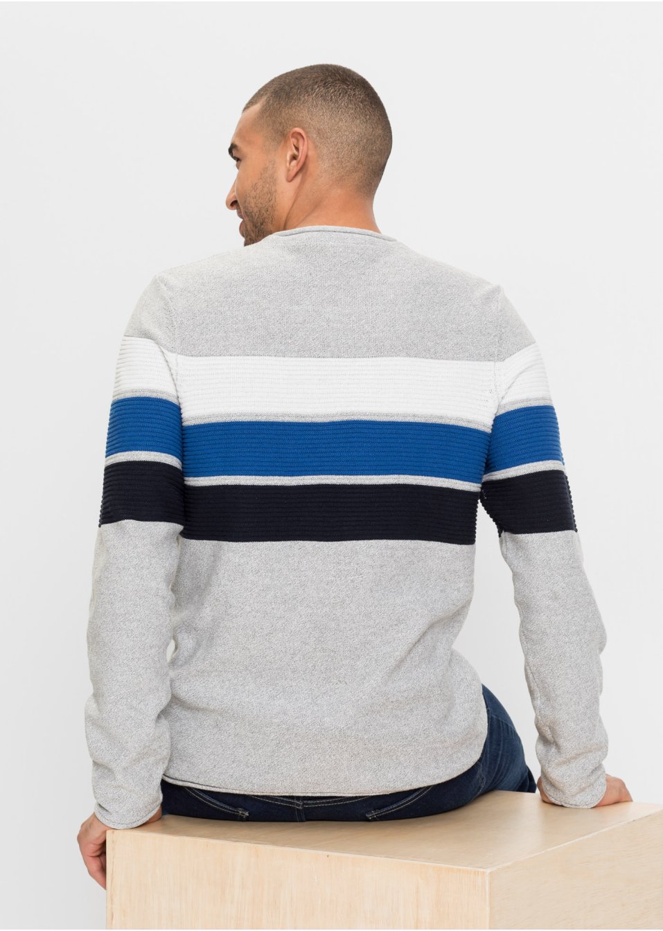 Pull avec coton recyclé
