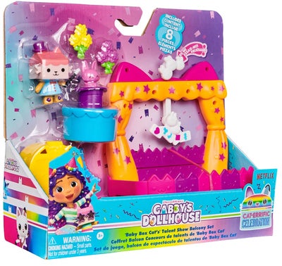 Gabby's Dollhouse Balcony Lekesett Baby Box
