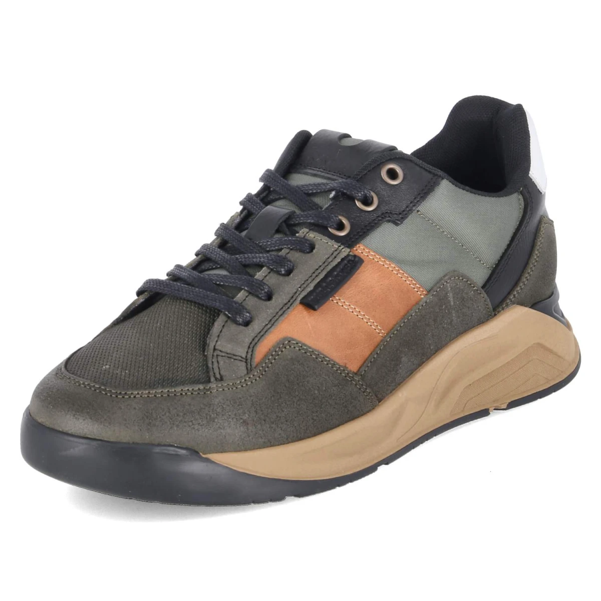 BullboxerLow Sneaker - Khaki-Black