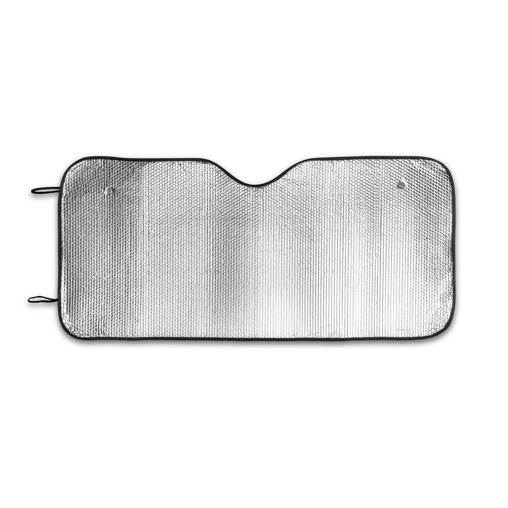 hi!dea 98142 - Pare-soleil pour pare-brise de voiture avec revêtement en PE et en aluminium