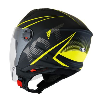 Casque KYT D-CITY - COLORFUL - Jaune
