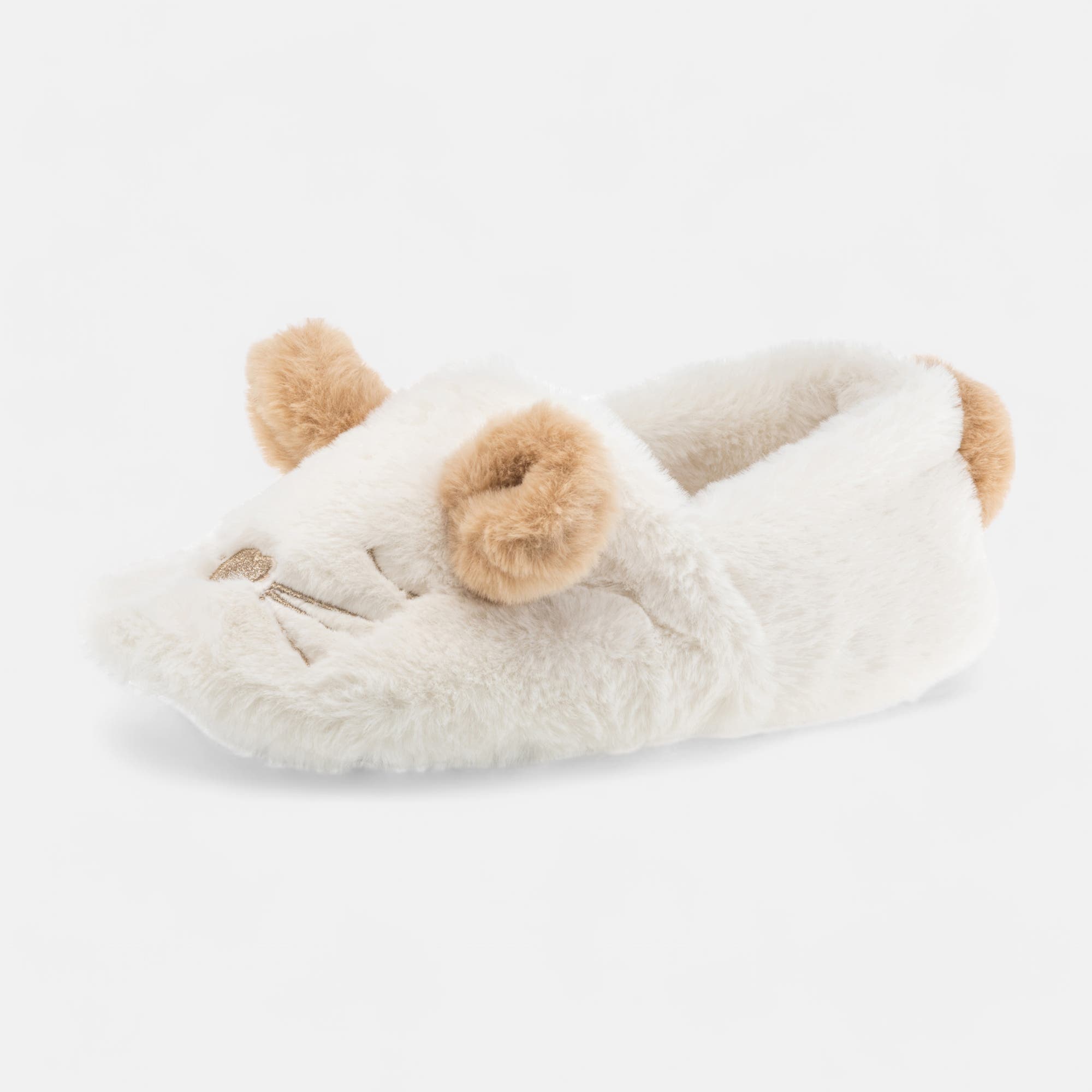 Chaussons ballerines Femme beige