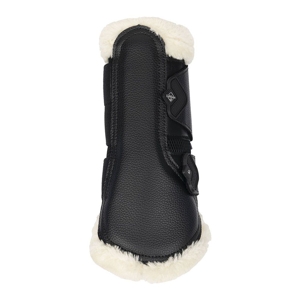 Le Mieux FLEECE EDGED MESH - Guêtres x2 black/natural