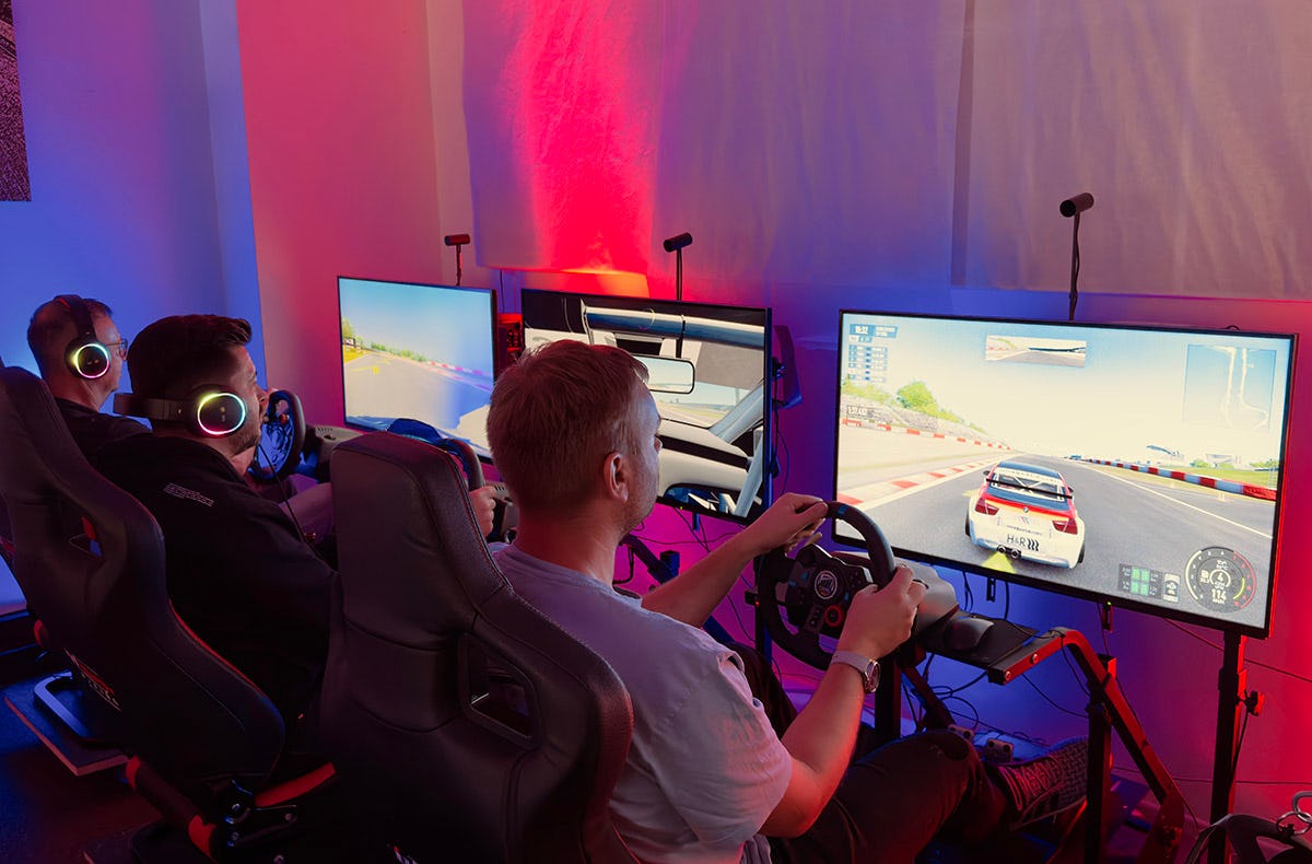 Motion Rennsimulator Heidenau