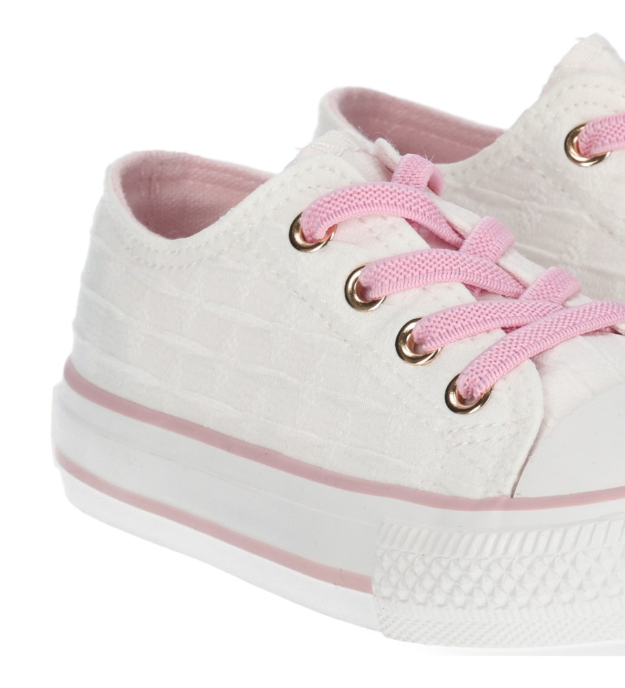 Tênis infantil Chika10 LITO, tamanho 33, branco