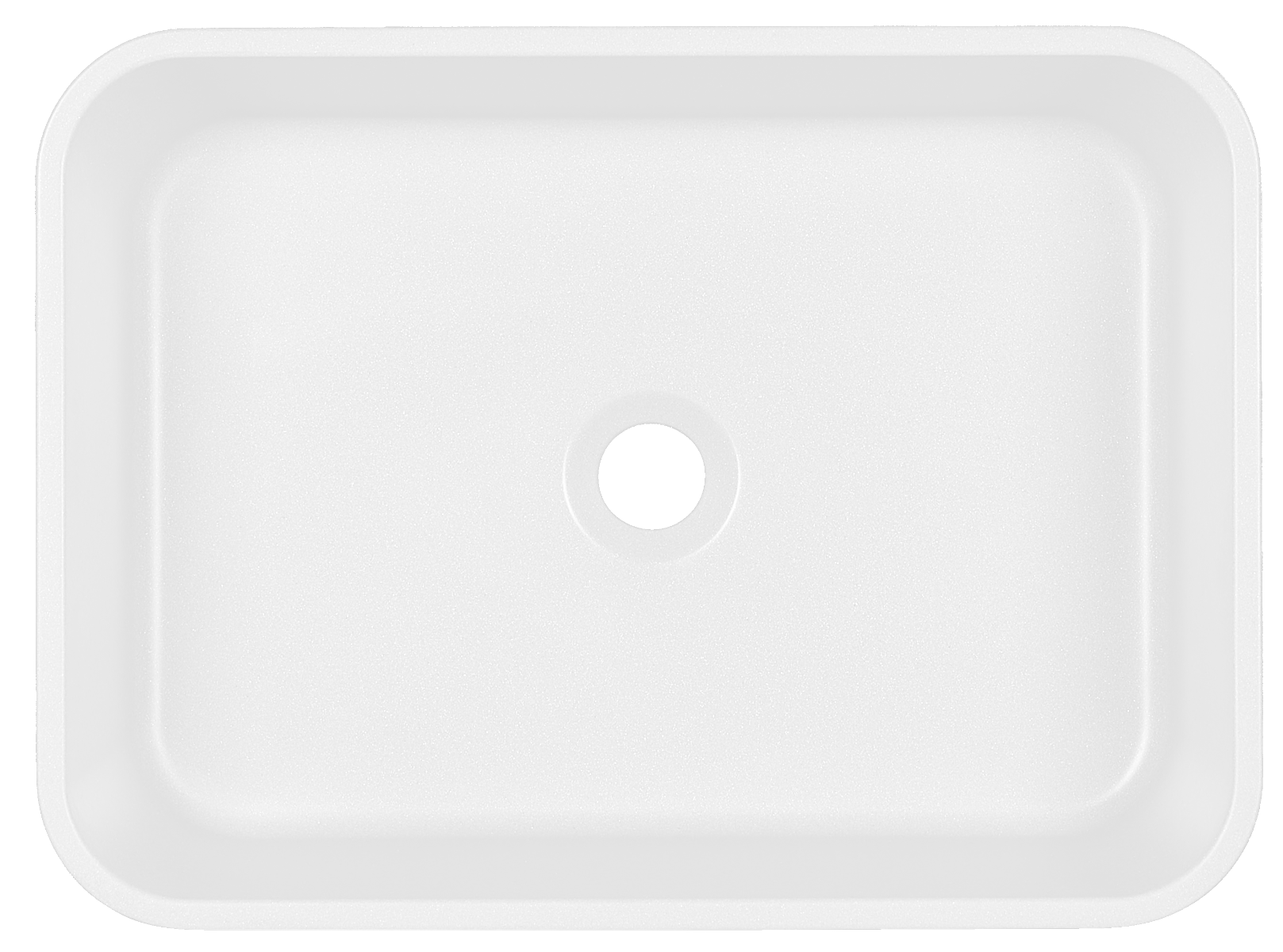Kerra Cres E wastafel 50x37x12.5cm wit mat