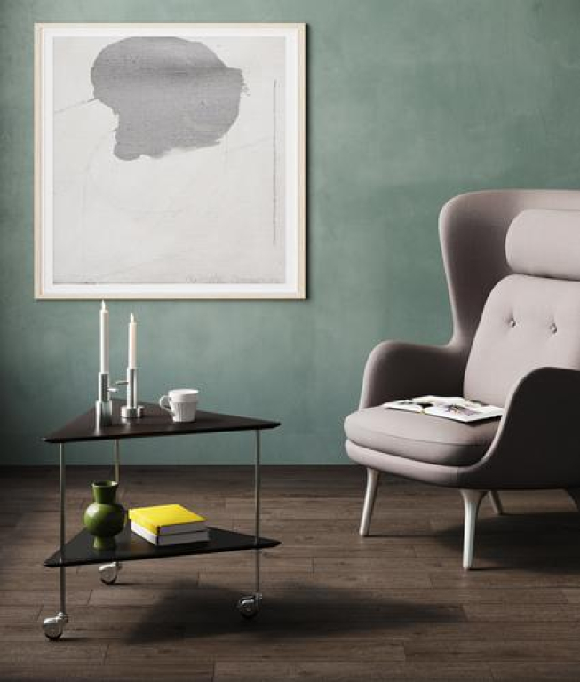 Fritz Hansen AJ trolley walnoot
