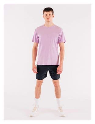 Maillot manches courtes Circle Iconic Lilas