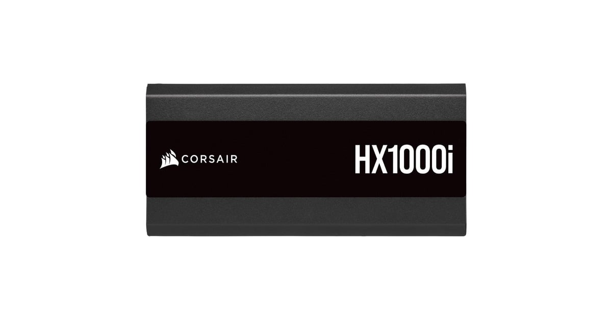 CorsairHX1000i modulaire 1000 watt voeding   (Zwart, 1x 12V-2x6, 4x PCIe)