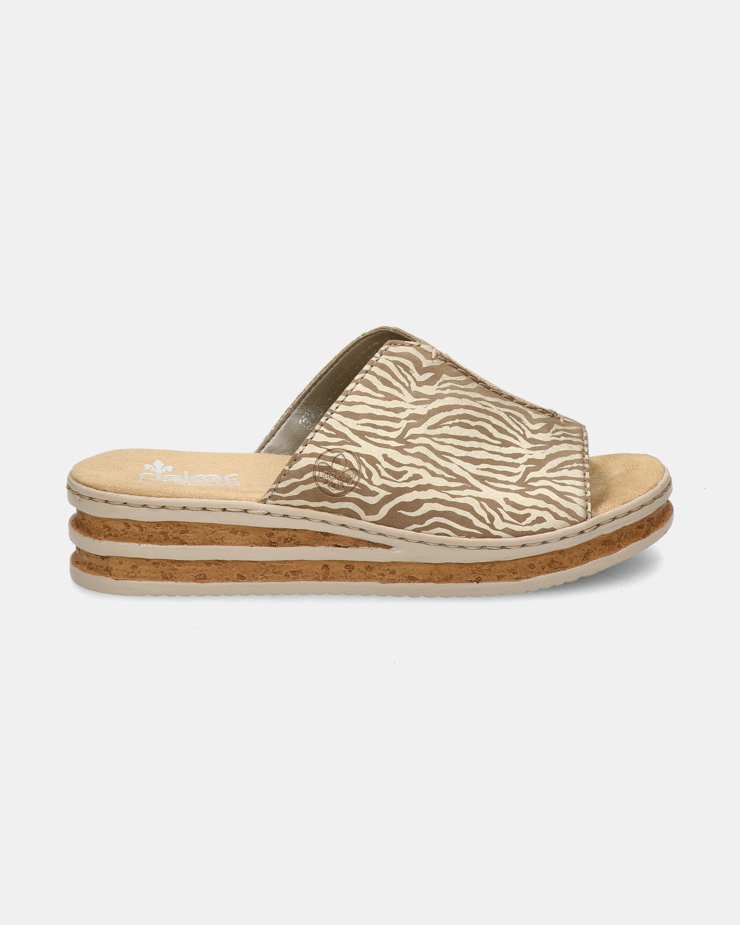 Rieker Slippers  - beige