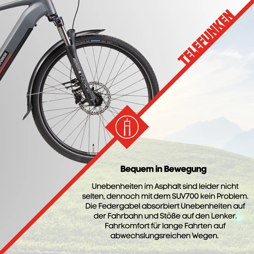 TELEFUNKEN SUV700 E-SUV-Bike 29