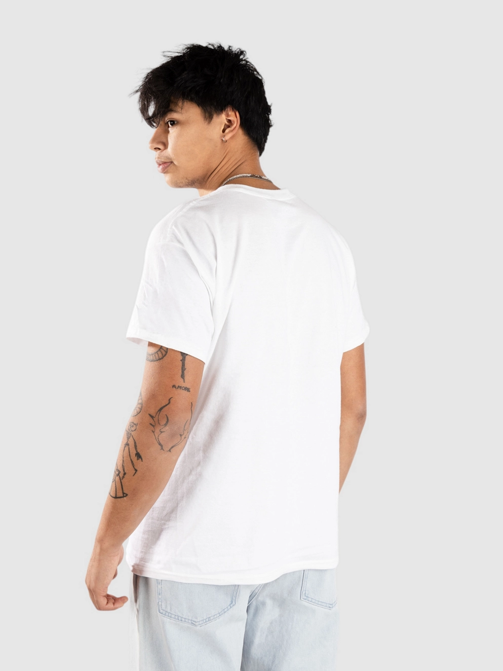 Monet Skateboards Old Money T-Shirt blanc white
