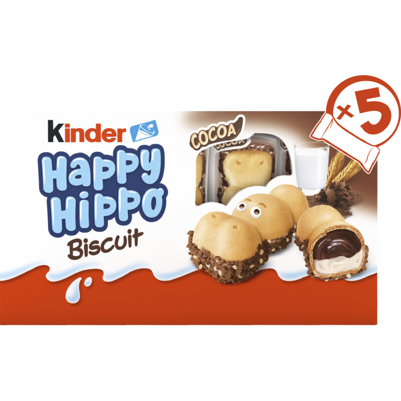 Kinder Happy hippo biscuit cacao