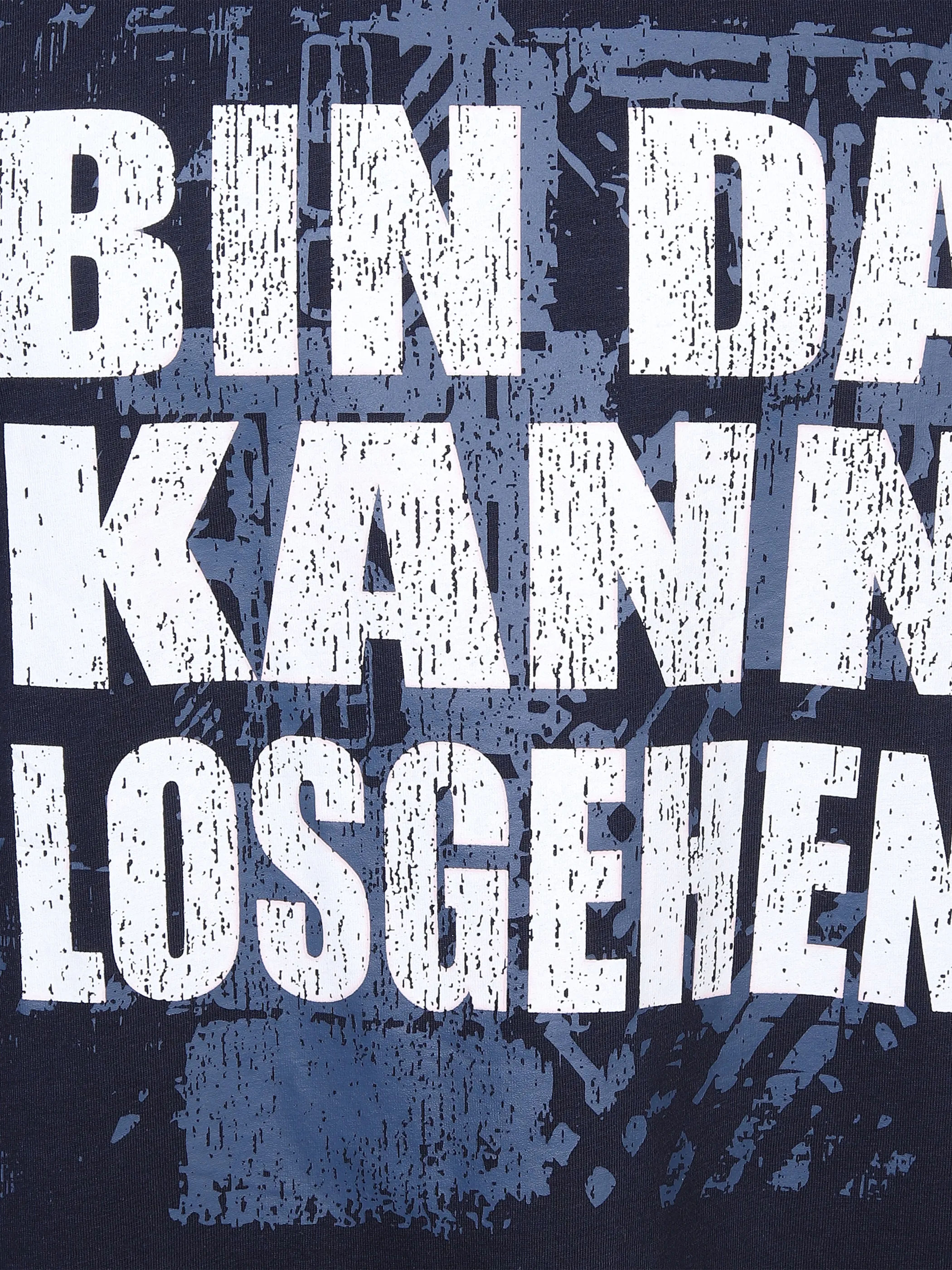 Herren Arbeitsshirt mit Frontspruch