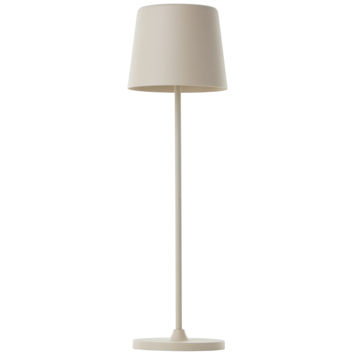 Brilliant USB oplaadbare tafellamp Kaami 2W beige
