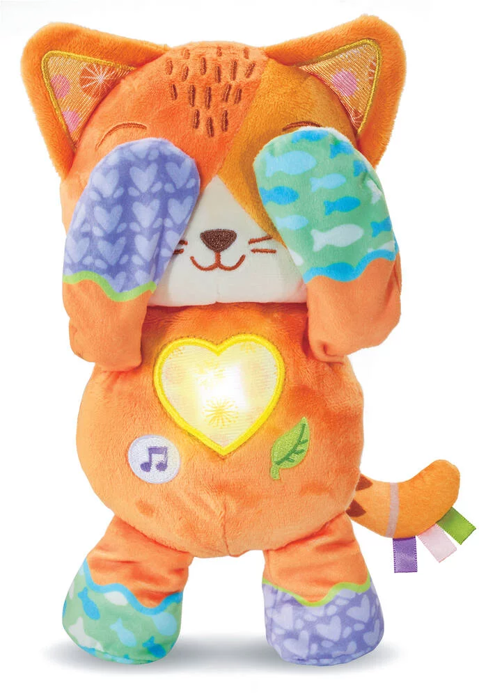 PELUCHE FRIPON CACHE-CACHE CHATON