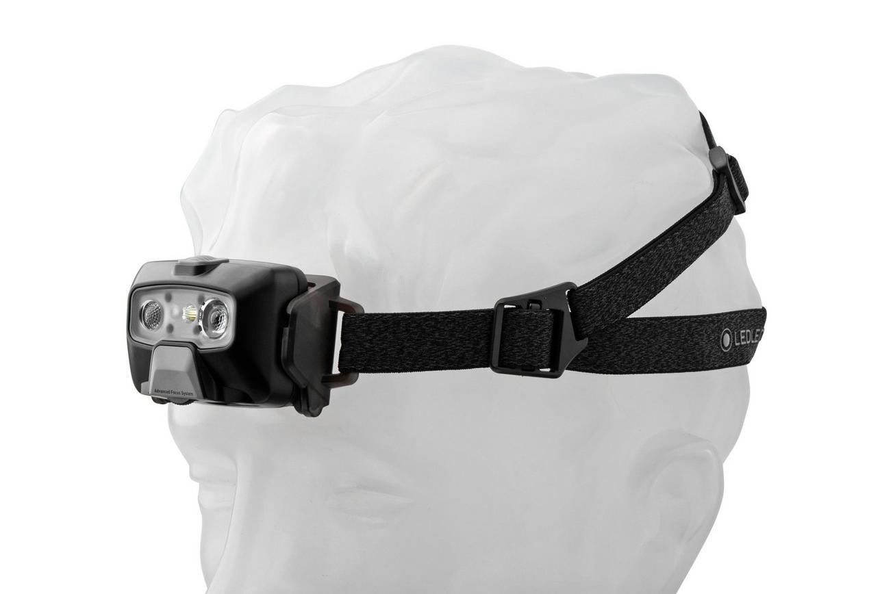 Ledlenser HF6R Core oplaadbare hoofdlamp, zwart, 800 lumen