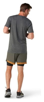 T-Shirt Technique Homme Smartwool Merino Gris
