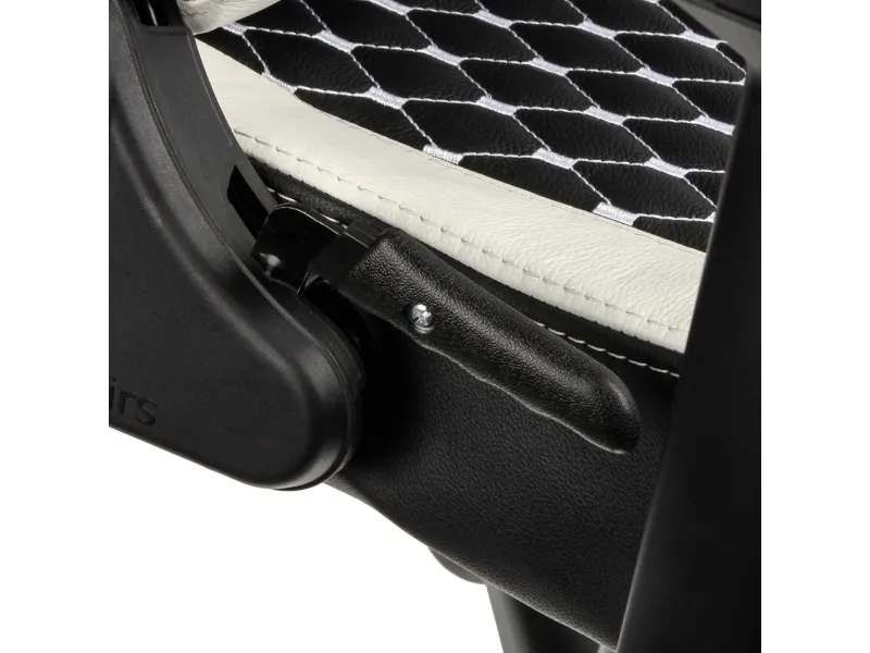noblechairs EPIC Ægte læder Gaming Stol- Sort/hvid/rød