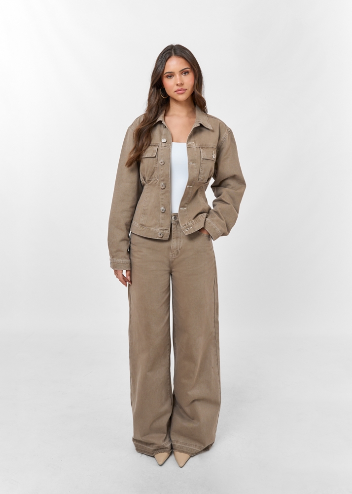 Emmeke jeans taupe