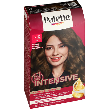 Permanent hårfarve 6-0 Dark Blonde m. naturlige olier