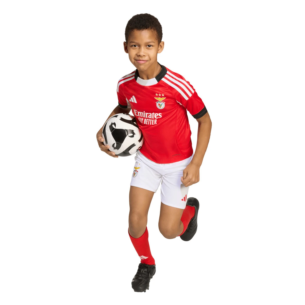Conjunto adidas SLB Benfica Primeiro Equipamento 2025-2026 Criança