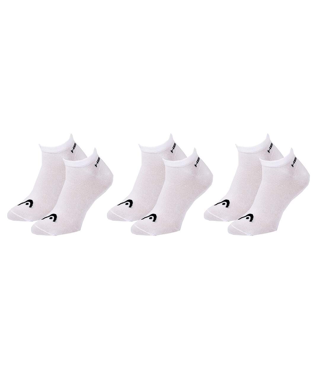 Chaussettes homme HEAD SPORT ET PERFORMANCE -Assortiment modèles photos selon arrivages- Pack de 12 Paires SNEAKER assorties