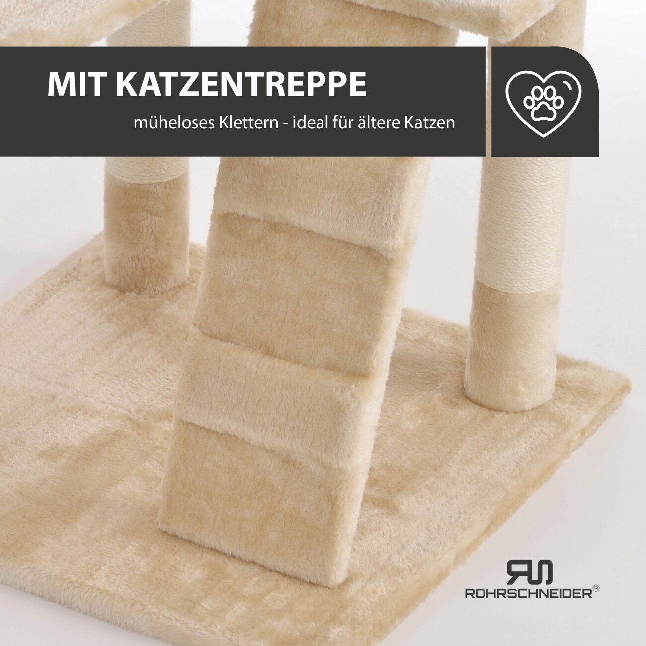 Rohrschneider Kratzbaum Marley beige