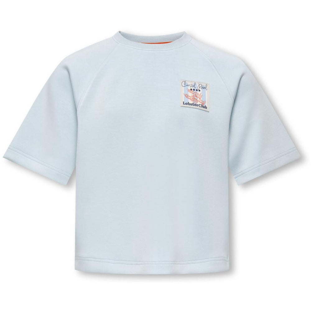 Køb kids ONLY Winter Sky Kogada Ss Loose Top Swt