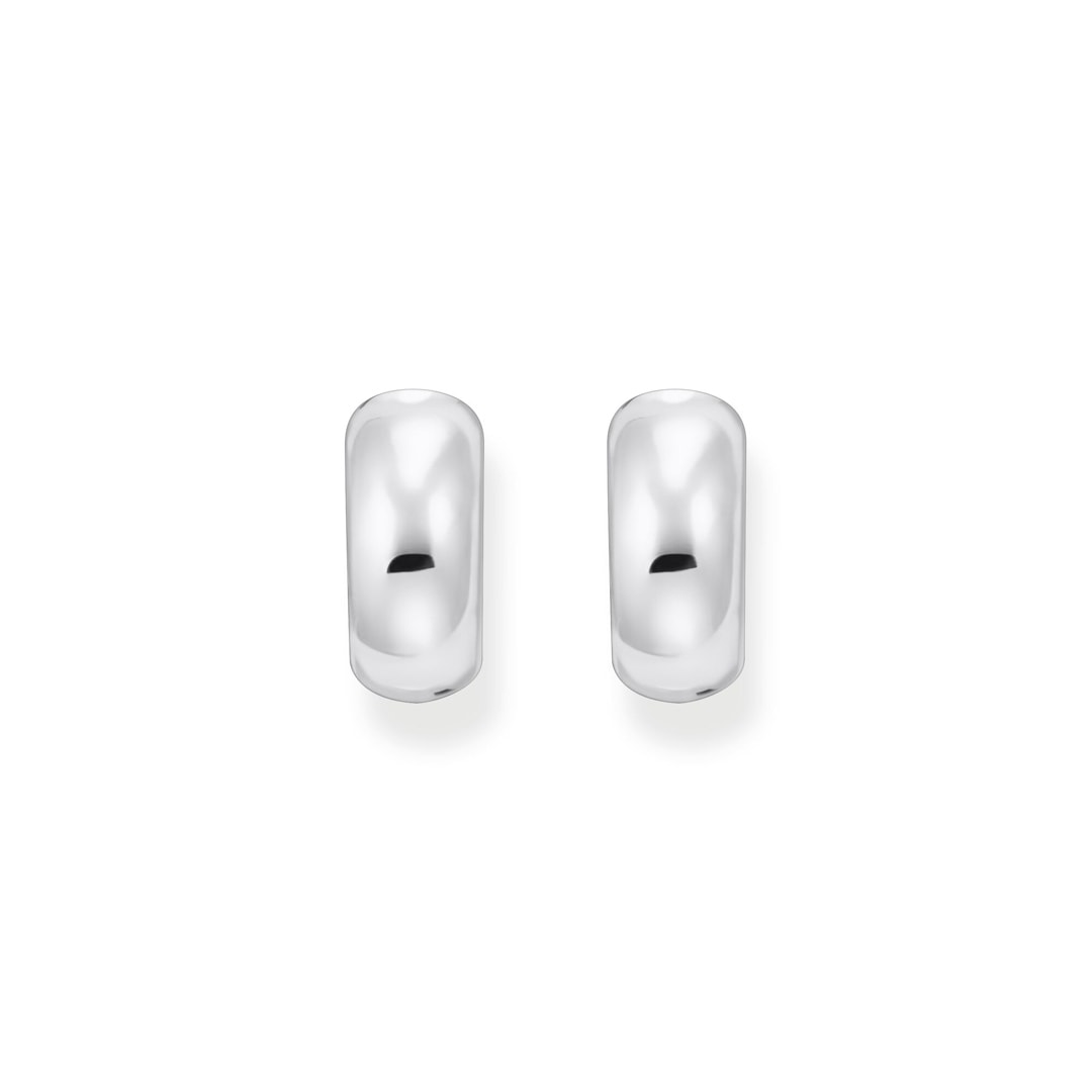 Thomas Sabo Hoop Earrings Creolen Mini-Chunky-Form Silber