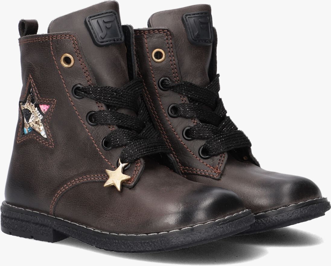 JOCHIE & FREAKS zwarte jochie & freaks veterboots jf-21170