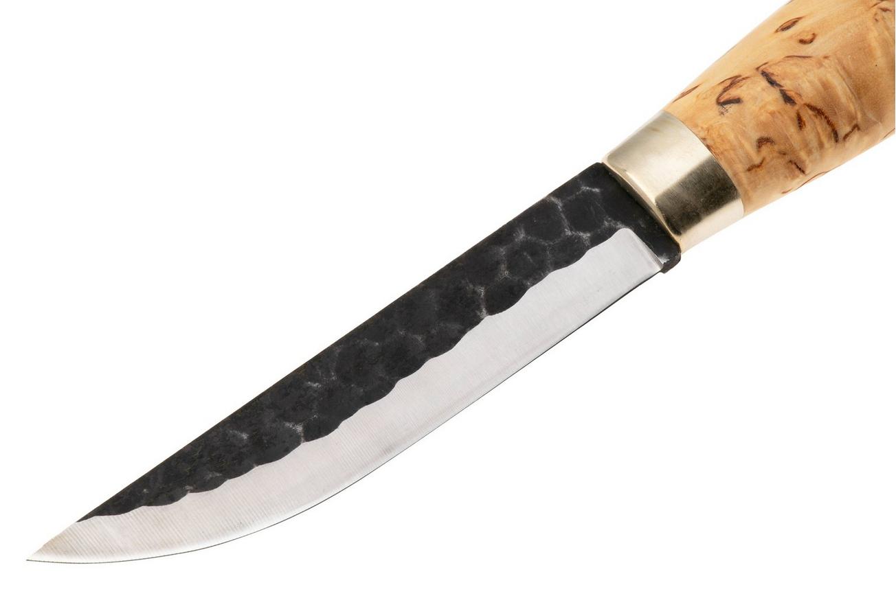 Marttiini Lynx Forged 131012, Brut De Forge 80CrV2, Curly Birch outdoormes