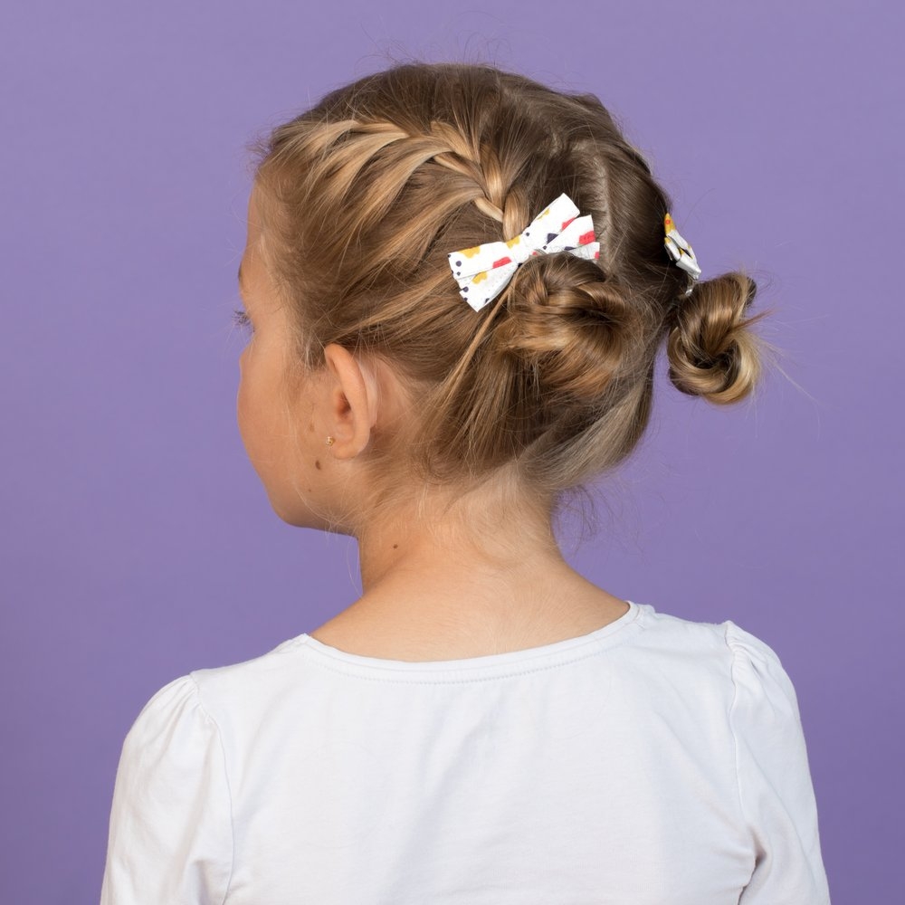 Barrette Noeud Ruban Reveil Printanier