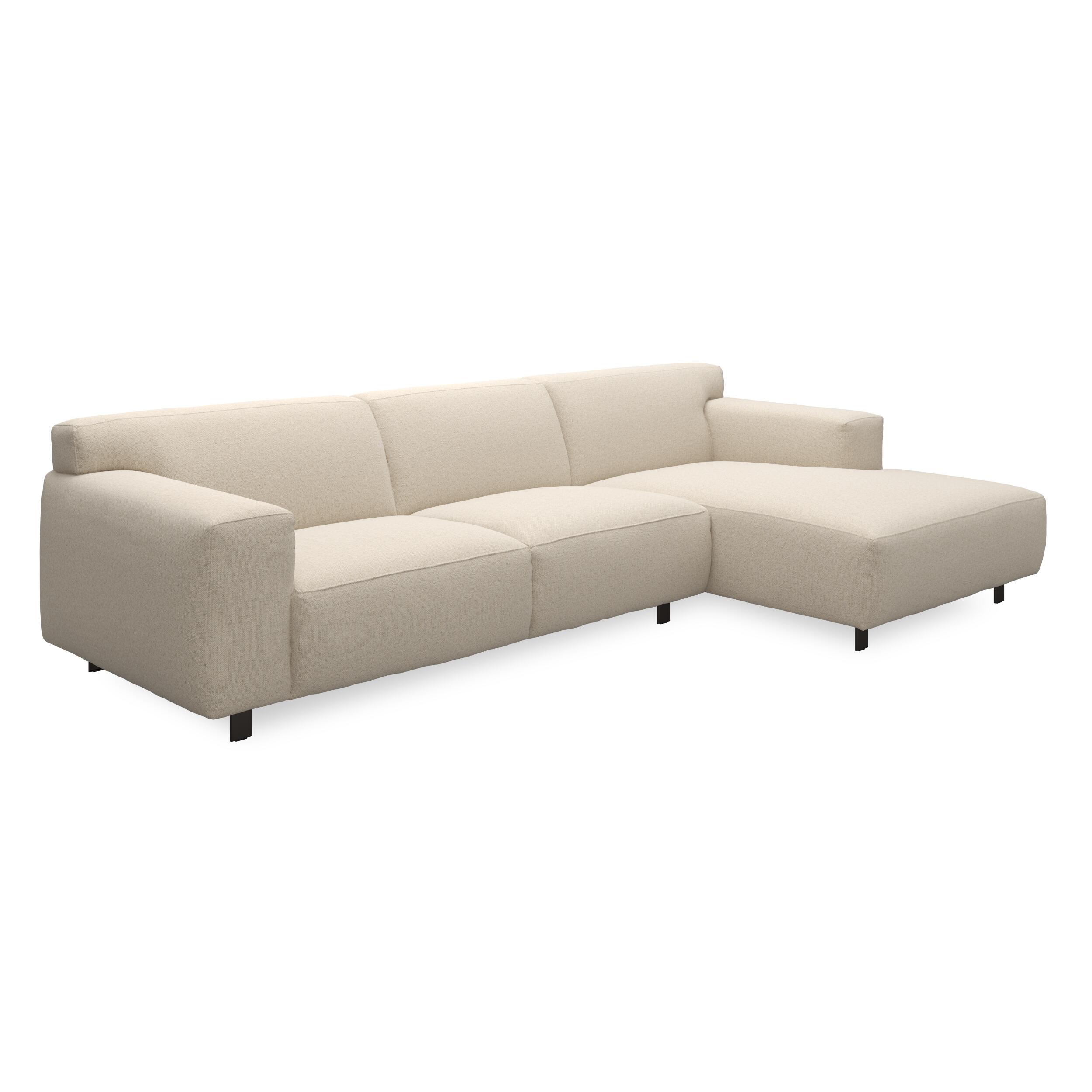 Siena højrevendt sofa med chaiselong