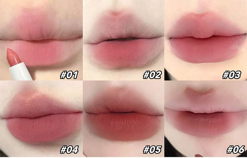 Art Value - Zachte zijdezachte matte lippenstiftpen - 6 kleuren