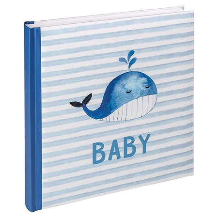 Walther Design Babyalbum Waal blau 28 x 31 cm