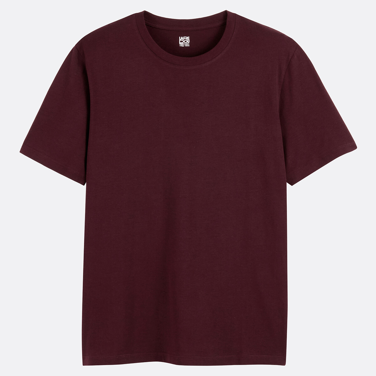 COLEÇÃO LA REDOUTE<br>Camiseta com gola redonda e mangas curtas