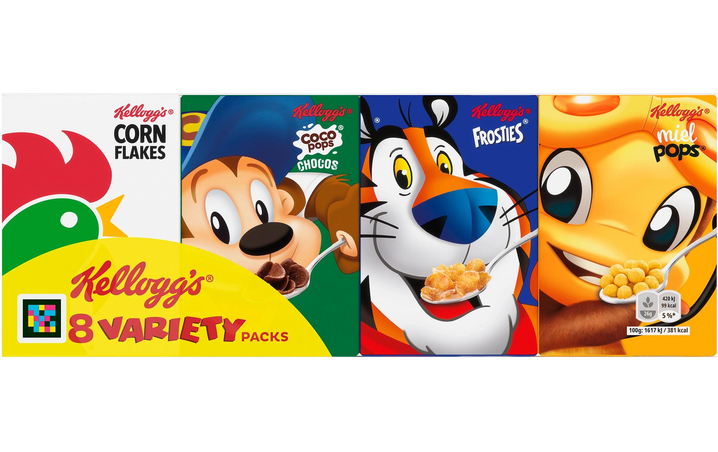 Cereals Variety 205 gMix-Paket mit knusprigen Frühstückscerealien